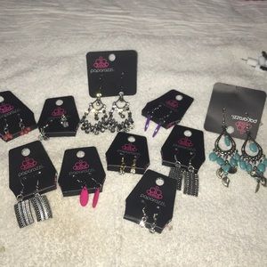 10 pairs of earrings
